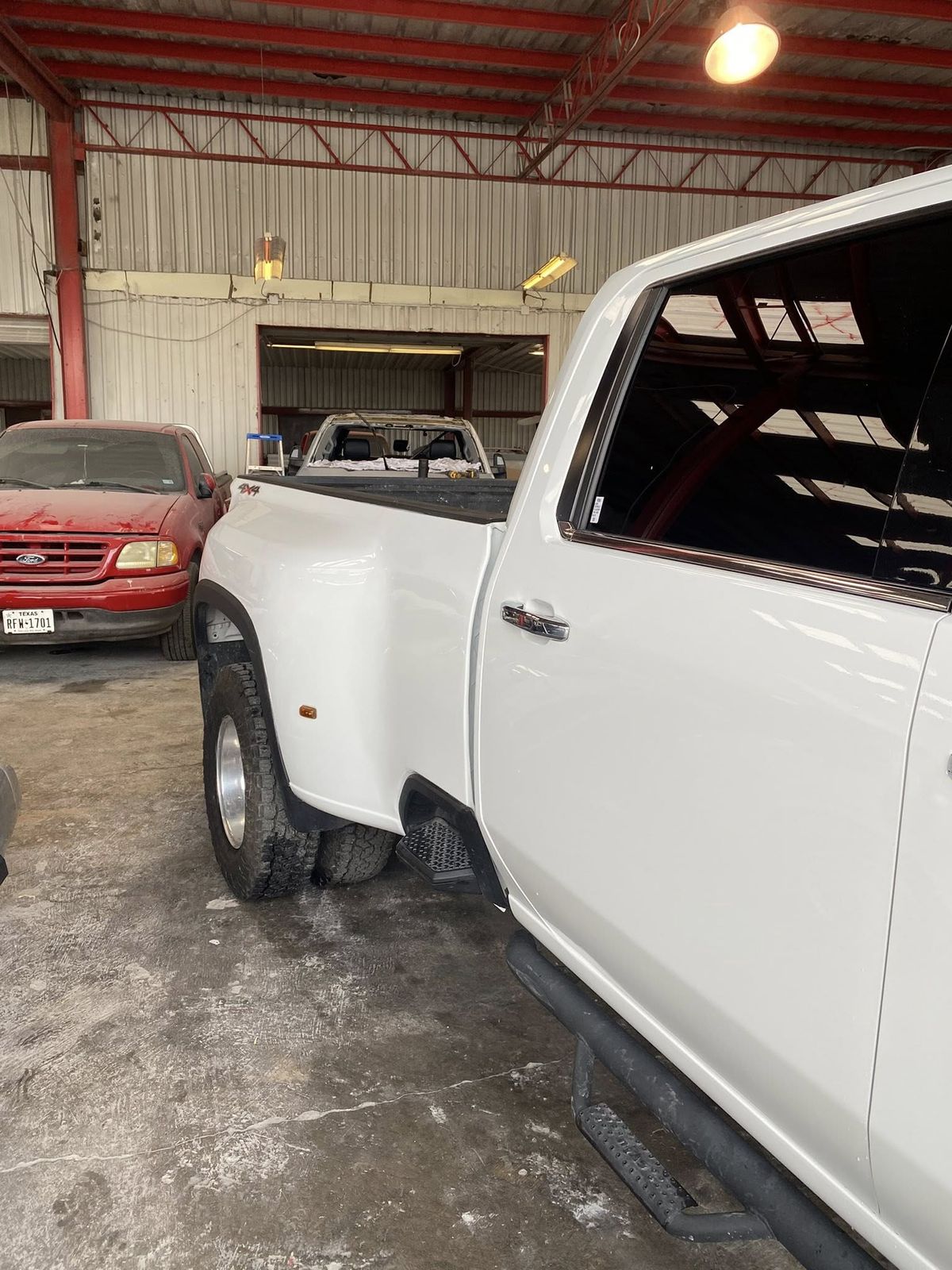 After - Huge Truck Dent Repair
